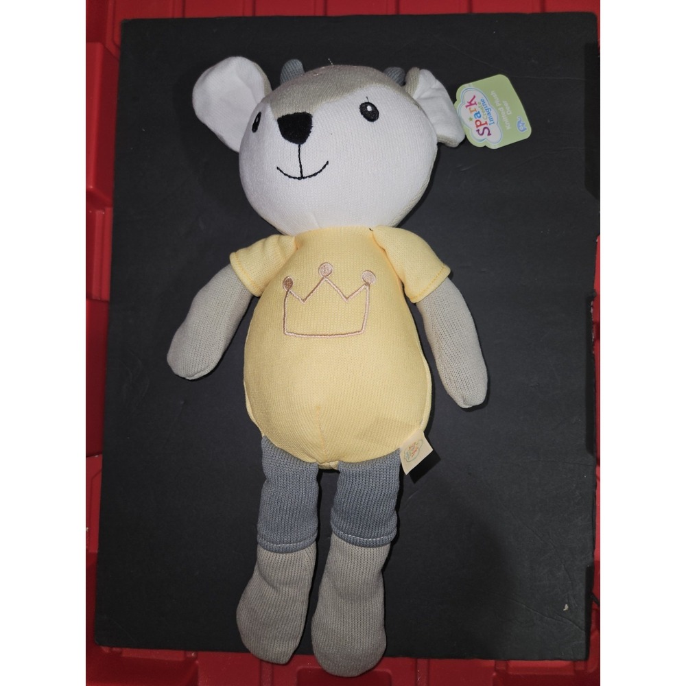 Spark Create Imagine Knitted Plush Deer New